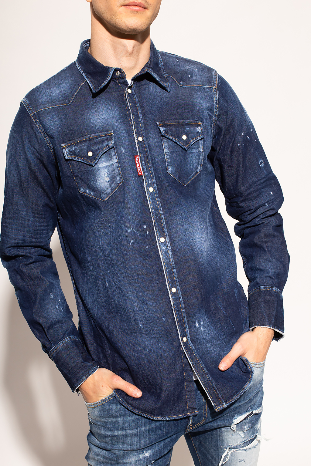 Dsquared sales denim shirt